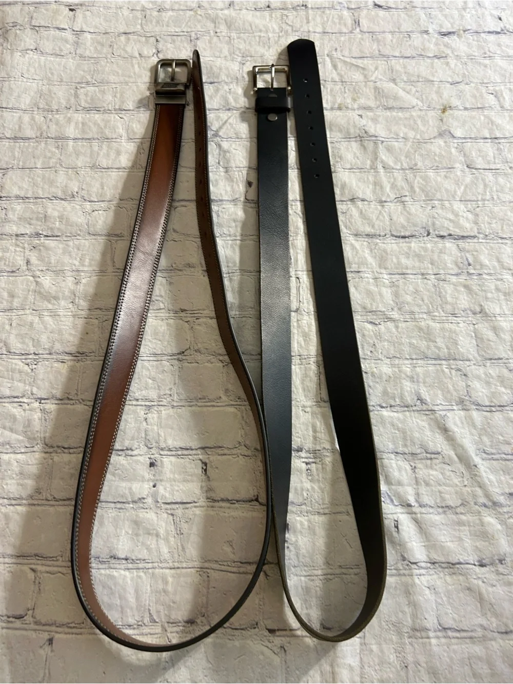 DICKIES GENUINE LEATHER REVERSIBLE CHUNKY AND ES1300 CHUNKY CHANGEABLE BELTS